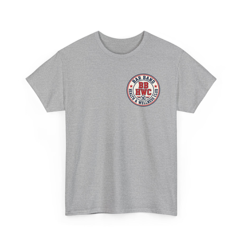 Bar Band Wellness Club Tee — 'BBHWC' Retro Pub Beer & Music Graphic T-Shirt