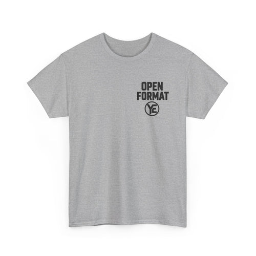 "Open Format All Night" Graphic Tee (Hip-Hop • Country • House • Rock • 80s • Throwbacks)